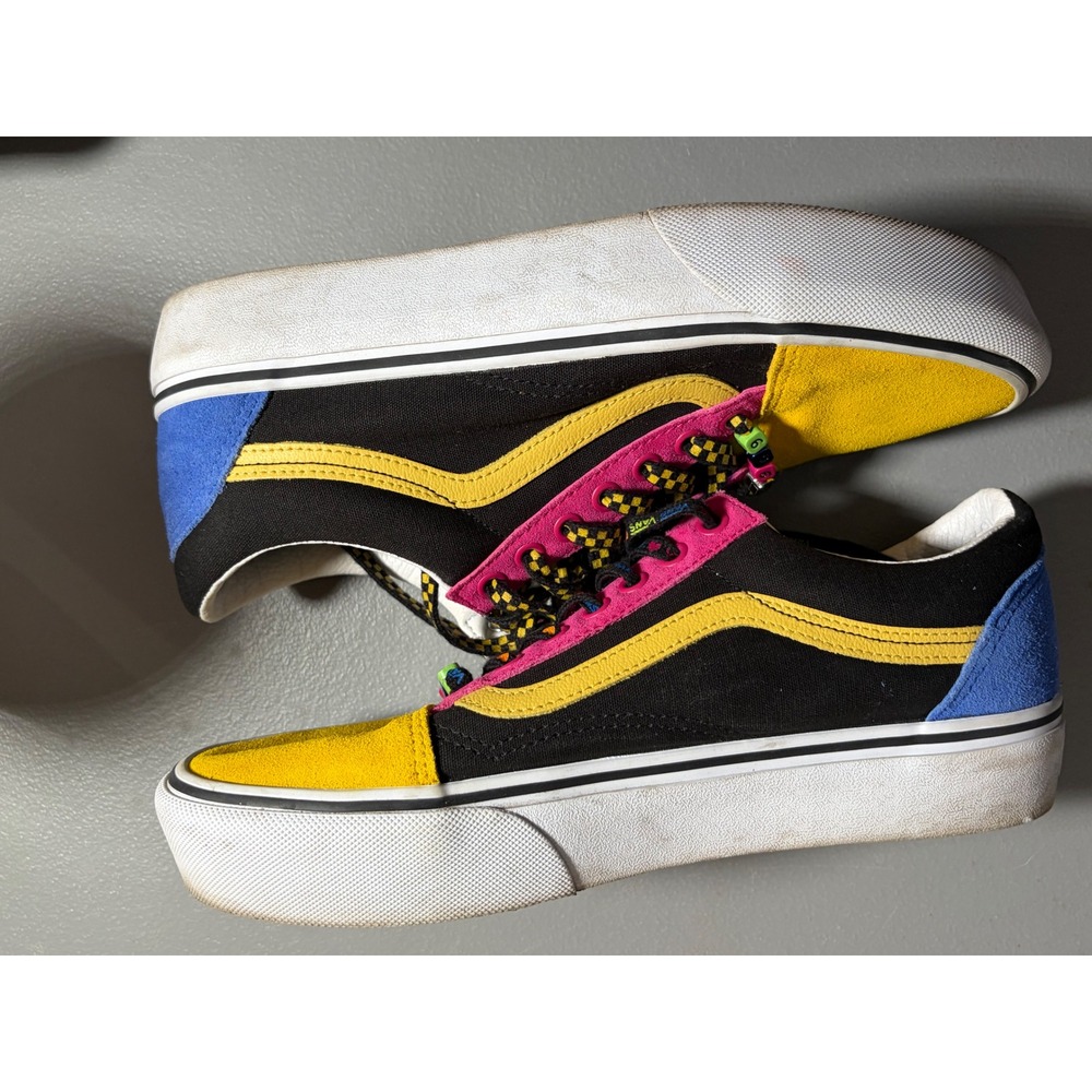 Vans Old Skool Platform Vans Beads Multicolor Shoes Men's 8.5 Women's 10